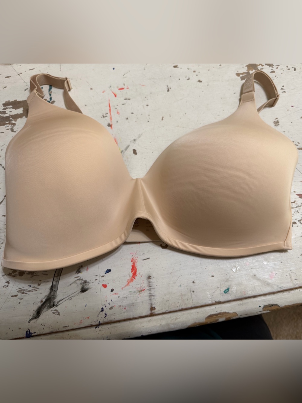 Soma vanishing 360 wireless 36DD Seamless Nude T-Shirt Bra Comfortable Support